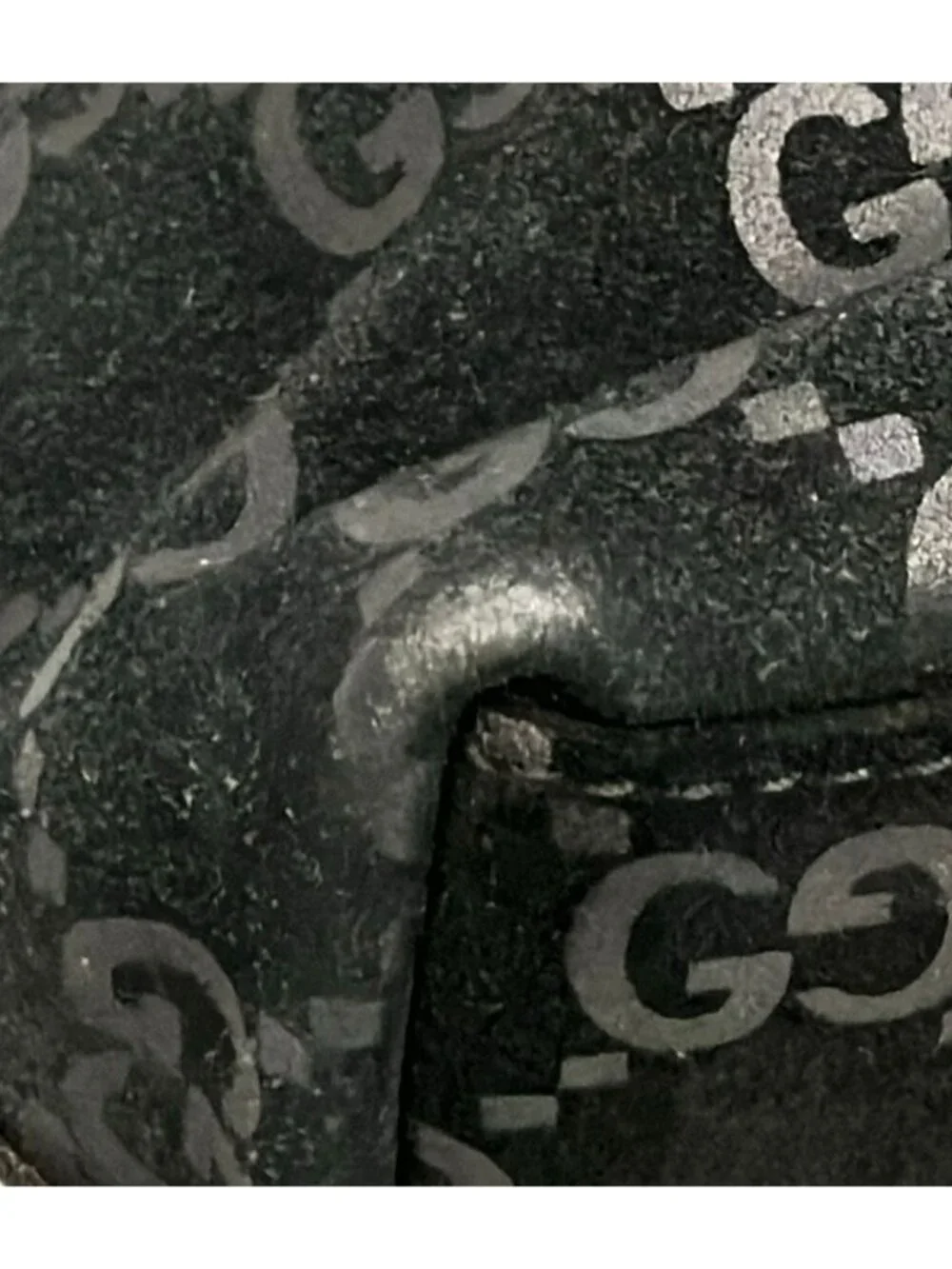 Gucci Shoulder Bag GG Suede